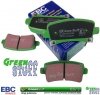 Tylne klocki GreenStuff + NACINANE tarcze hamulcowe 315mm EBC seria USR Chevrolet Malibu 2013-